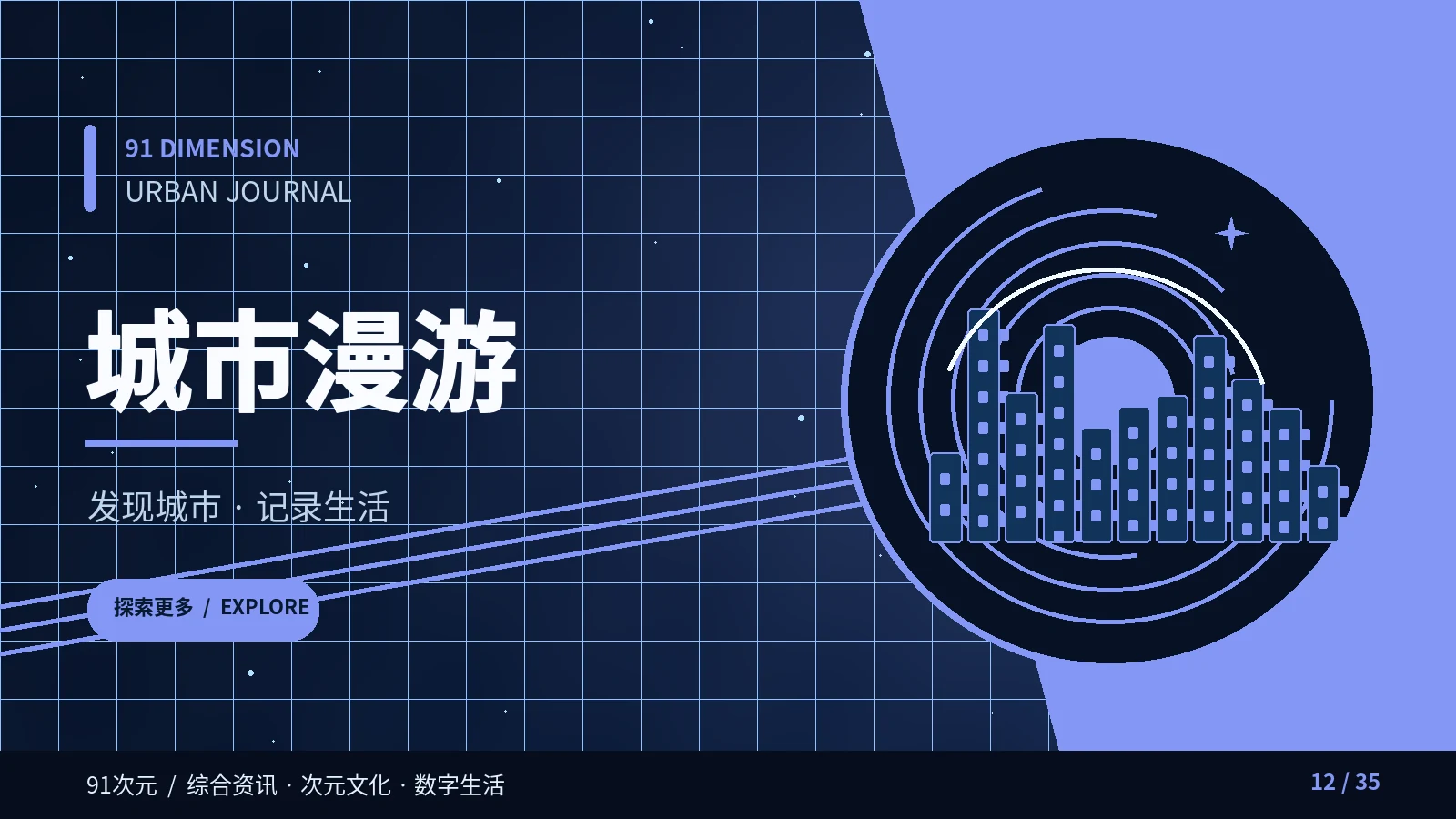 城市漫游配图